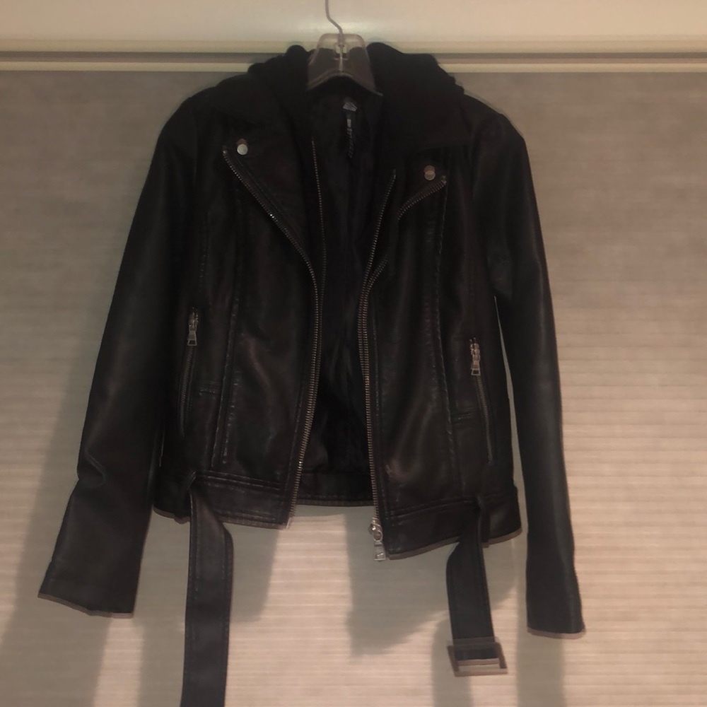 Leather jacket